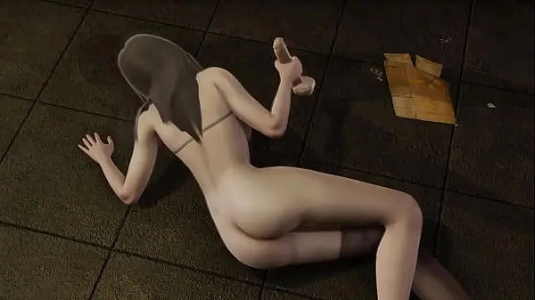 Hisoka Kurosawa – Footjob and sex – 3D Porn