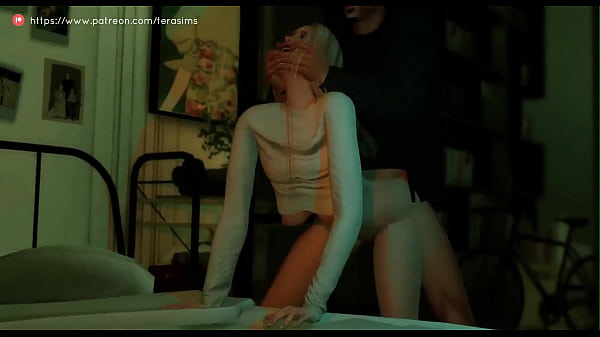 Sims 4 – Horny blonde slut get fucked by the new neighbor, 3D Porn