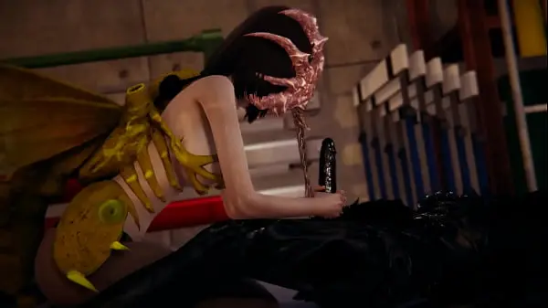 – Handjob and sex – 3D Monster Alien