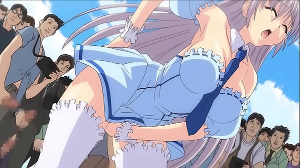 Masturbándome en público mientras la gente me mira – Hentai