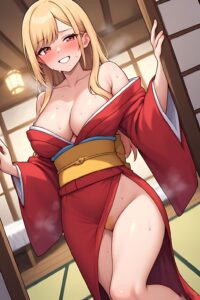 Kitagawa Marin Mature Kimono TeaseXIX