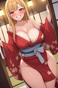 Kitagawa Marin Mature Kimono TeaseXLII