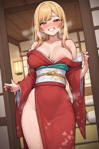 Kitagawa Marin Mature Kimono TeaseXXVIII