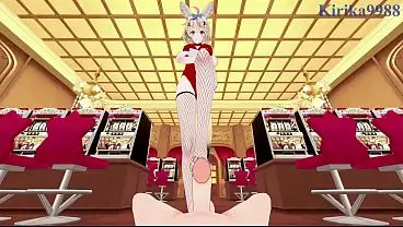 Omaru Polka (Bunny Girl) and Tokino Sora (Bunny Girl) intense sex. – Hololive VTuber POV Hentai