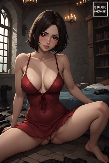 Ada Wong Resident Evil 4 NSFW Hentai ArtXII