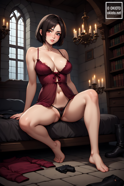 Ada Wong Resident Evil 4 NSFW Hentai ArtXVII