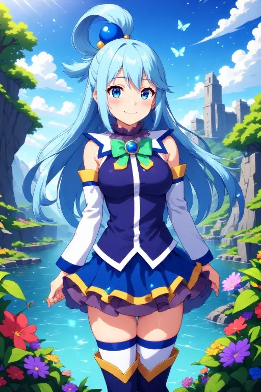 Aqua KonoSuba NSFW HentaiI