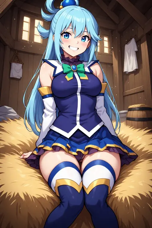 Aqua KonoSuba NSFW HentaiIV