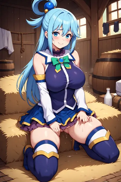 Aqua KonoSuba NSFW HentaiLIV