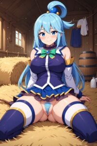 Aqua KonoSuba NSFW HentaiLV