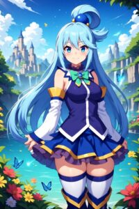 Aqua KonoSuba NSFW HentaiLVI
