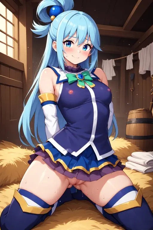 Aqua KonoSuba NSFW HentaiLXII