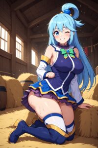 Aqua KonoSuba NSFW HentaiLXXIV