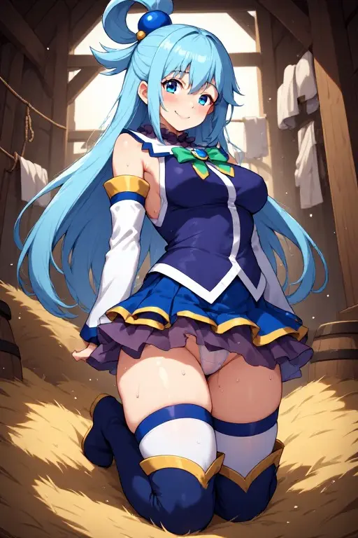 Aqua KonoSuba NSFW HentaiVI