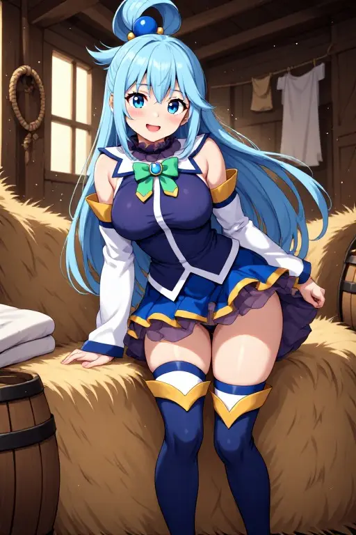 Aqua KonoSuba NSFW HentaiVII