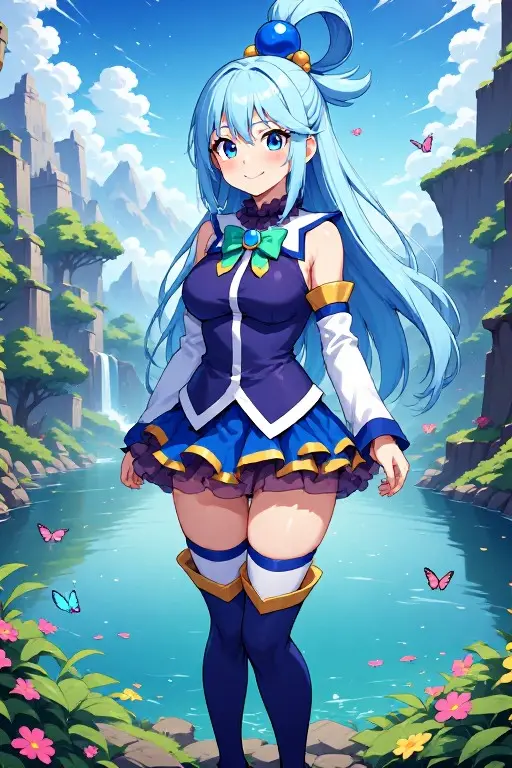 Aqua KonoSuba NSFW HentaiXII