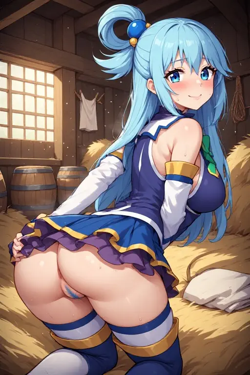 Aqua KonoSuba NSFW HentaiXL