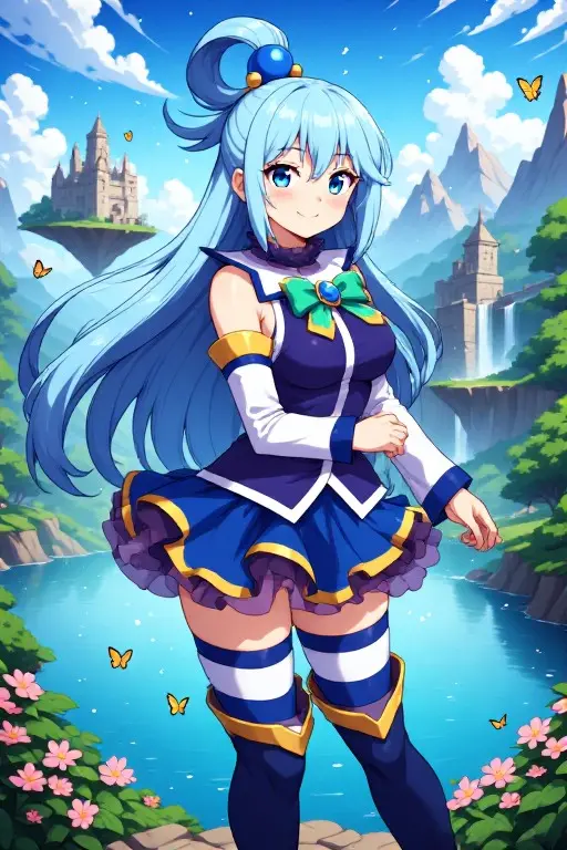 Aqua KonoSuba NSFW HentaiXLV