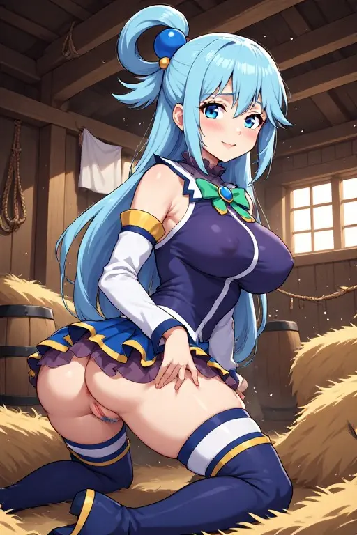 Aqua KonoSuba NSFW HentaiXLVIII