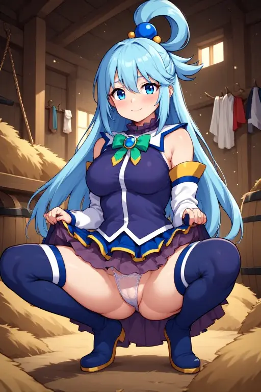 Aqua KonoSuba NSFW HentaiXV