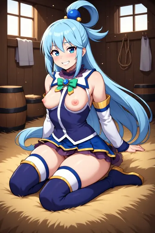 Aqua KonoSuba NSFW HentaiXVII