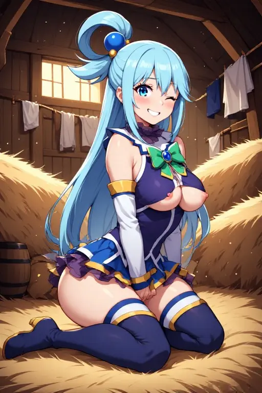Aqua KonoSuba NSFW HentaiXXIV