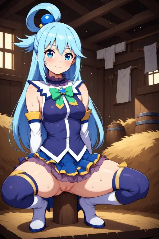 Aqua KonoSuba NSFW HentaiXXXI