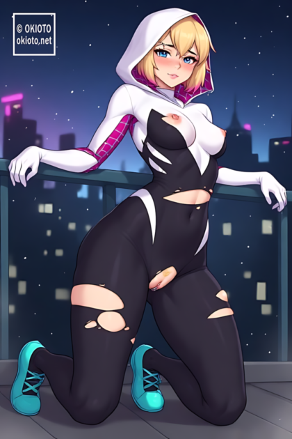 Gwen Stacy NSFW spider womanIX