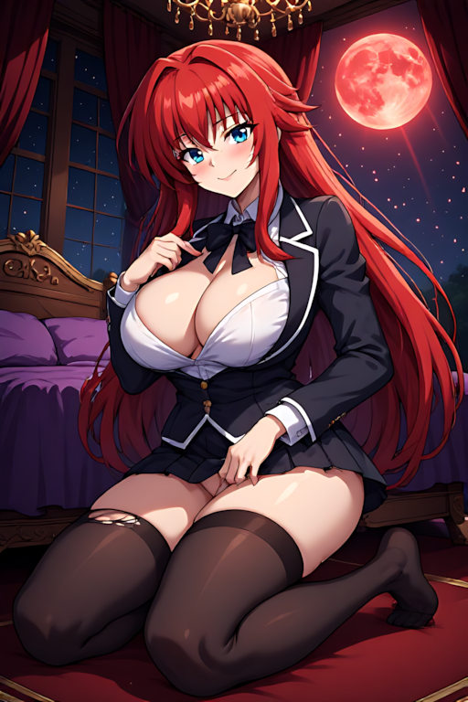 Rias Gremory Hentai Fan Art NSFWLIII