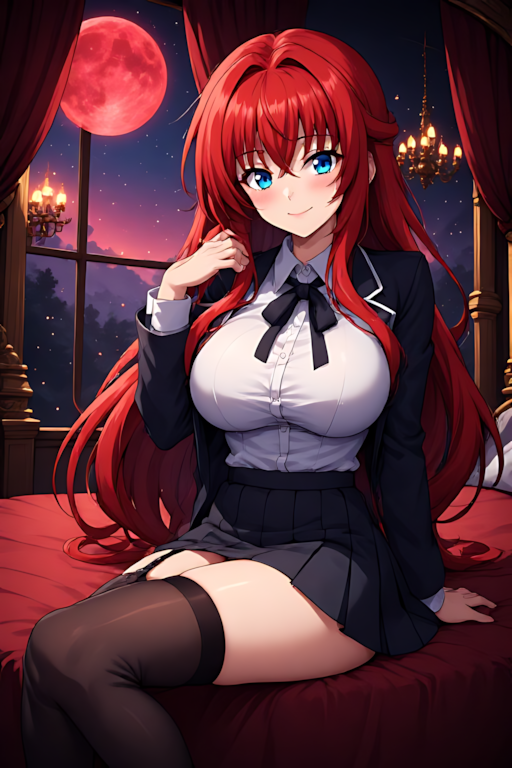 Rias Gremory Hentai Fan Art NSFWXII