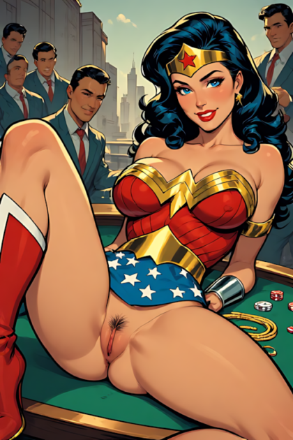 Wonder Woman from DC Vintage Comics NSFW HentaiL