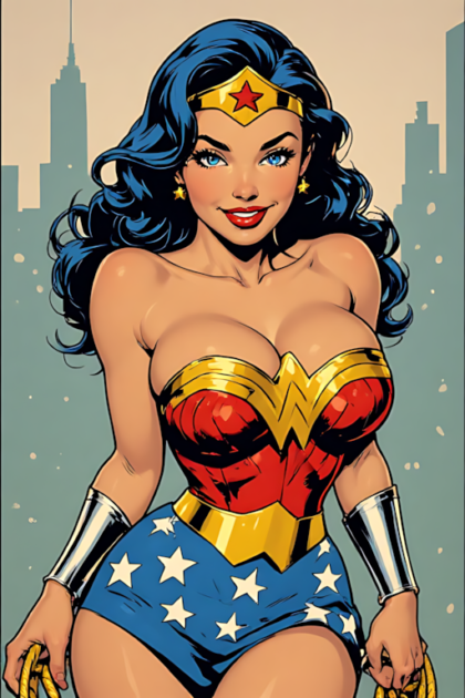 Wonder Woman from DC Vintage Comics NSFW HentaiLVI