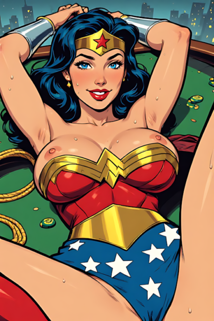 Wonder Woman from DC Vintage Comics NSFW HentaiLXI