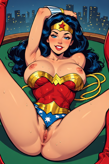 Wonder Woman from DC Vintage Comics NSFW HentaiLXII