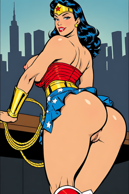 Wonder Woman from DC Vintage Comics NSFW HentaiLXV