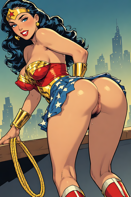 Wonder Woman from DC Vintage Comics NSFW HentaiLXVI