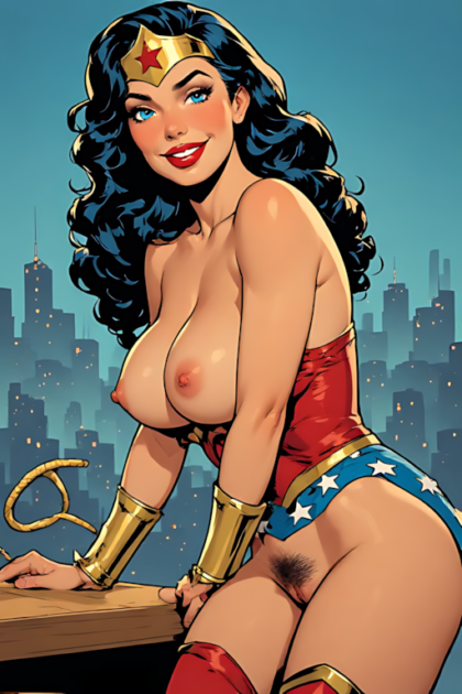 Wonder Woman from DC Vintage Comics NSFW HentaiLXXI