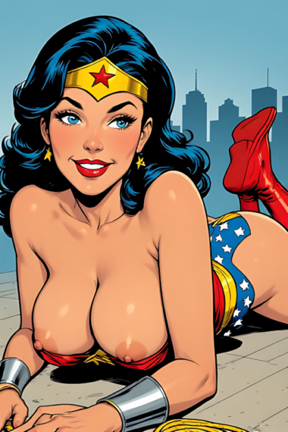 Wonder Woman from DC Vintage Comics NSFW HentaiLXXV