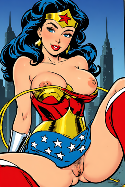 Wonder Woman from DC Vintage Comics NSFW HentaiLXXVIII