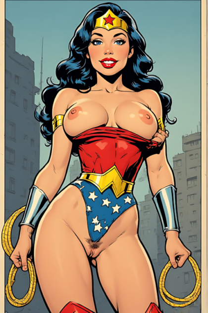 Wonder Woman from DC Vintage Comics NSFW HentaiLXXXI