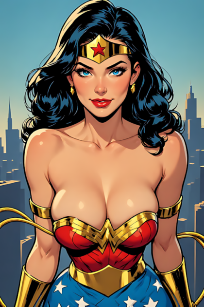 Wonder Woman from DC Vintage Comics NSFW HentaiLXXXII