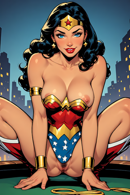 Wonder Woman from DC Vintage Comics NSFW HentaiXIX