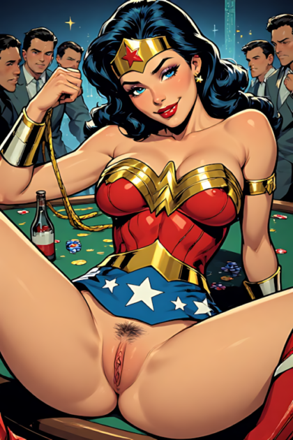 Wonder Woman from DC Vintage Comics NSFW HentaiXL