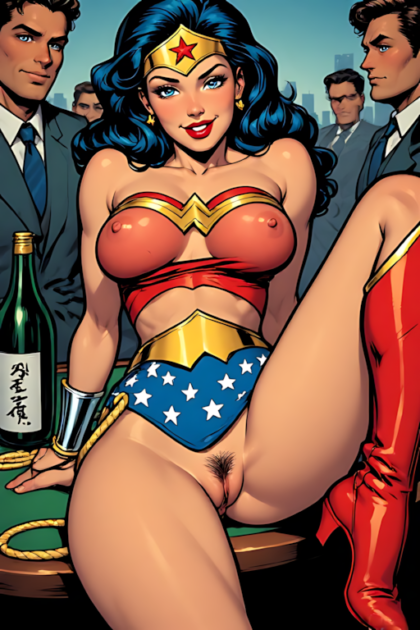 Wonder Woman from DC Vintage Comics NSFW HentaiXLI