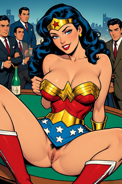 Wonder Woman from DC Vintage Comics NSFW HentaiXLII