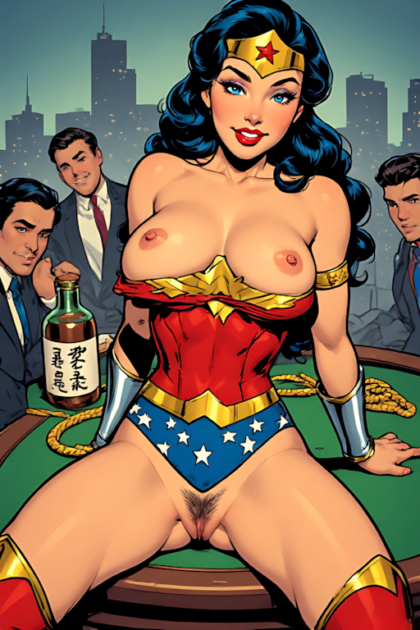Wonder Woman from DC Vintage Comics NSFW HentaiXLIV