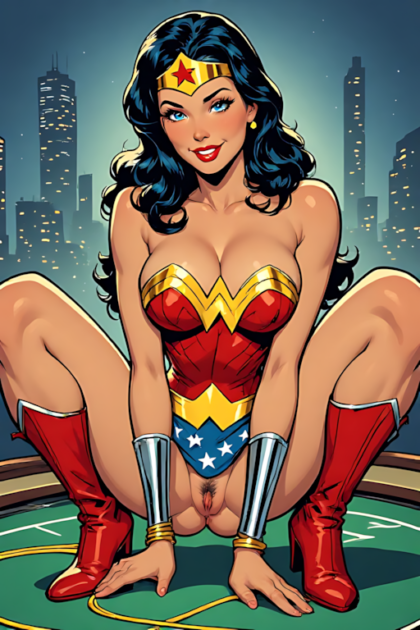 Wonder Woman from DC Vintage Comics NSFW HentaiXVI