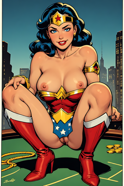 Wonder Woman from DC Vintage Comics NSFW HentaiXXI