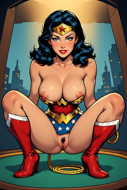 Wonder Woman from DC Vintage Comics NSFW HentaiXXIV