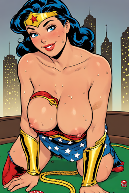Wonder Woman from DC Vintage Comics NSFW HentaiXXVII